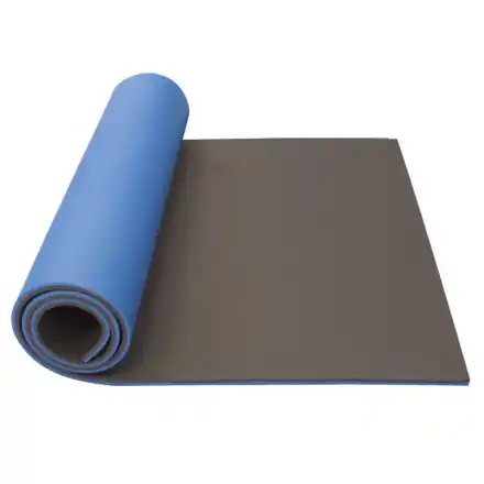 Nejprodávanější Podložka na cvičení dvouvrstvá 12 mm 190 cm Maxi YATE černá/modrá