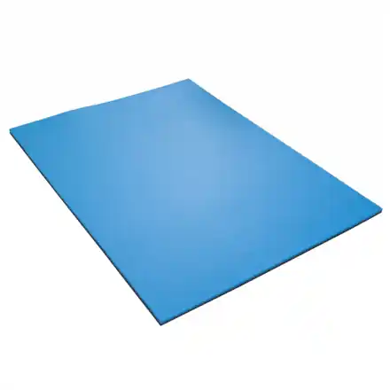 Podložka na cvičení dvouvrstvá 12 mm 95 cm Maxi YATE černá / modrá Dokud Zásoby Vydrží