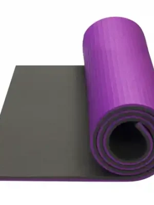 Bezpečná Platba Podložka Fitness Super Elastic YATE 190 cm fialová/šedá