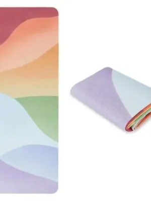 Víkendová Akce Skládací jóga podložka SPOKEY YOGA TRAVEL 180 x 61 x 0,15 cm