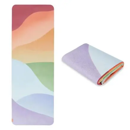 Víkendová Akce Skládací jóga podložka SPOKEY YOGA TRAVEL 180 x 61 x 0,15 cm