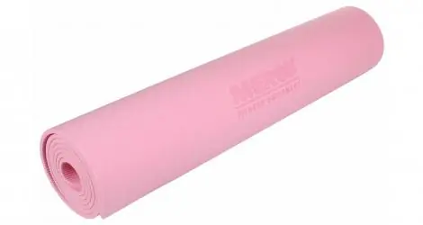 Podložka na cvičení Yoga Mat TPE 183 x 61 cm růžová MERCO Vysoce Kvalitní
