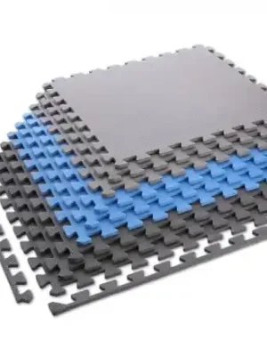 Tovární Cena Ochranná puzzle podložka ONE FItness MP10 modro-šedá
