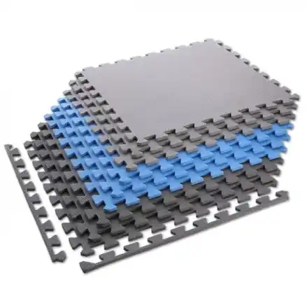 Tovární Cena Ochranná puzzle podložka ONE FItness MP10 modro-šedá