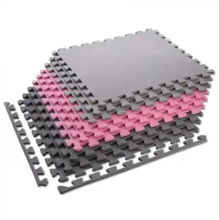 Omezená Nabídka Ochranná puzzle podložka MP10 růžovo-šedá