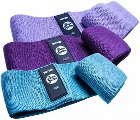 Sada odporových gum POWER SYSTEM Booty Band Set Víkendová Akce