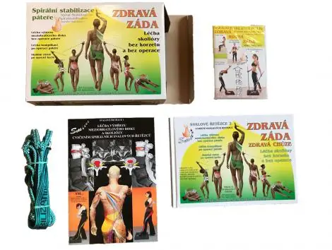 SM Systém set 4 - knihy Zdravá záda, Výhřez + El. lano + DVD 11 cviků Aktuální