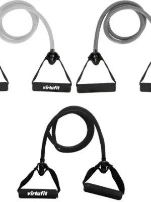 Posilovací guma VIRTUFIT s rukojetí Cenová Bomba