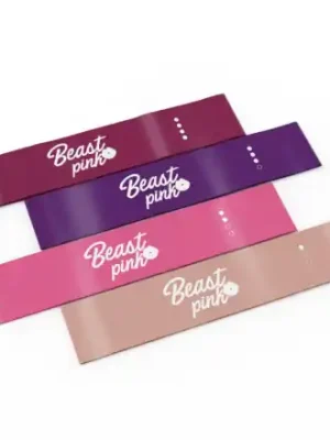 Posilovací guma Resistance Set - 4 ks BeastPink Vysoce Kvalitní