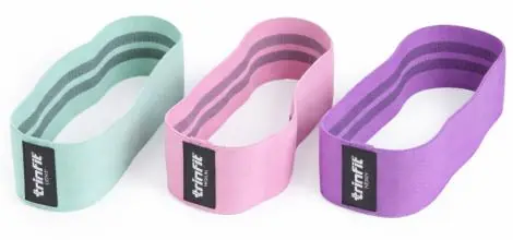 Ověřený Posilovací guma TRINFIT Hip Band set 3v1 pastel