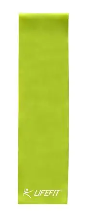 Posilovací guma LIFEFIT FLEXBAND 0,55 zelená Oblíbený