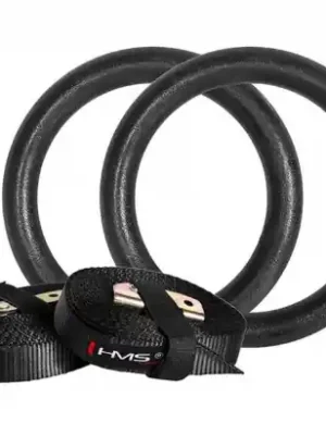 Gymnastické kruhy plastové s popruhy TX05 HMS Must-Have