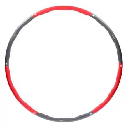 Hula-hop obruč HMS HHP002 červená 100 cm Must-Have