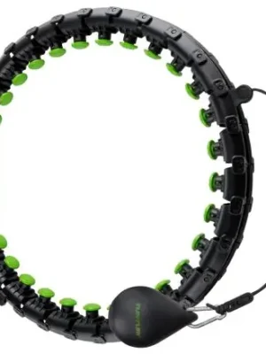 Vrácení Zdarma Obruč Hula Hoop TUNTURI s nastavitelným závažím VELKÁ