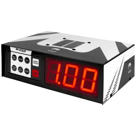 Časovač VENUM Boxing Timer černo/bílý Ověřený