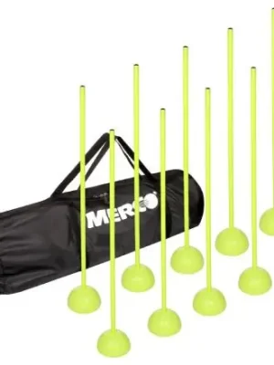 Sada slalomových tyčí MERCO Neon Dribbling 80 Výhodná Nabídka