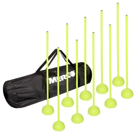 Sada slalomových tyčí MERCO Neon Dribbling 80 Výhodná Nabídka