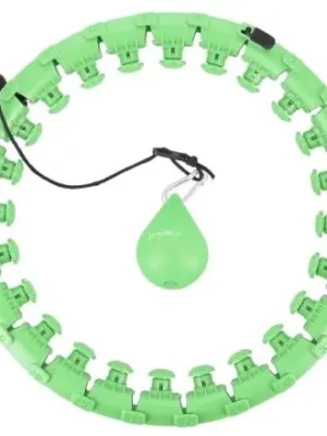 Přímo Od Výrobce Masážní hula hoop HMS HHW12 plus size se závažím zelená