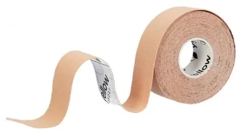 Tovární Cena Kinezio tape YELLOWSPORT 2,5cm x 5m béžová
