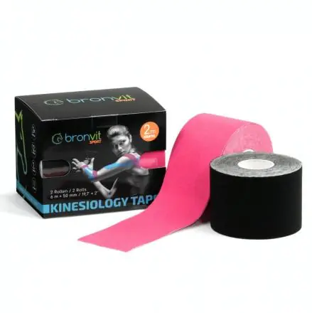 BRONVIT Sport Kinesio Tape set 2 x 5cm x 6m Horká Nabídka