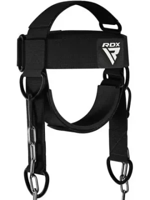 Posilovač krku RDX HEAD HARNESS H2 PLUS černý Akční Cena