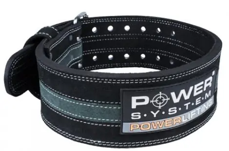 Akční Nabídka POWER SYSTEM Opasek POWERLIFTING šedý