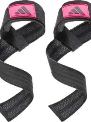 Vysoce Kvalitní Trhačky ADIDAS Lifting Straps Black/Pink