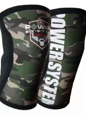 Kolenní bandáže Knee Sleeves Camo POWER SYSTEM Nejprodávanější