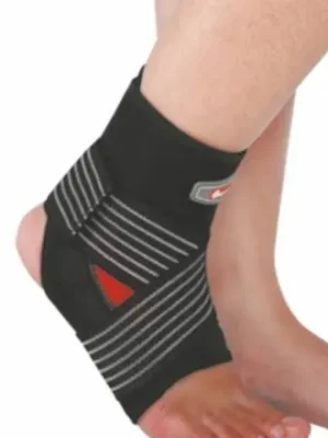 Neoprenové bandáž na kotník POWER NEO černá Rychlé Dodání
