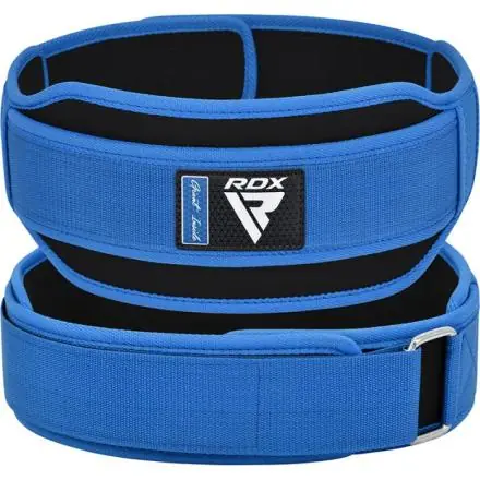 Vzpěračský pás RDX RX5 modrý Sleva
