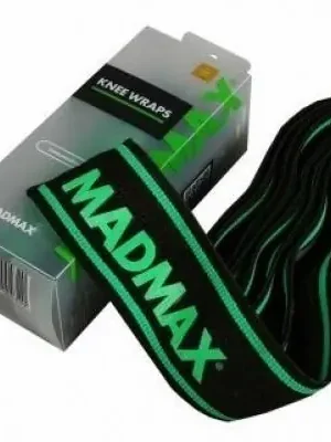 Elastická bandáž na zápěstí MADMAX černo/zelená Doprava Zdarma