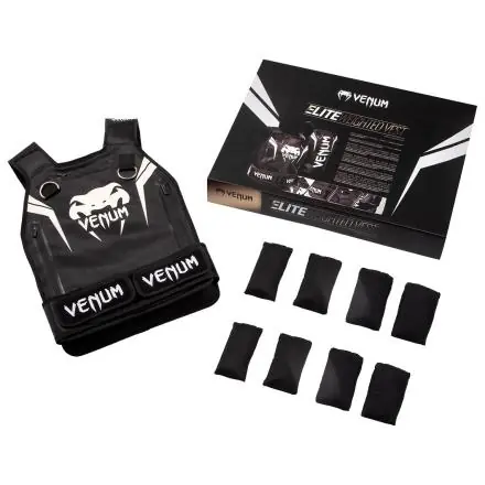 Cenově Výhodný Zátěžová vesta VENUM černo/bílá 1 - 20 kg