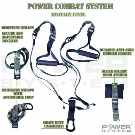 Závěsný systém Power Combat System Camo POWER SYSTEM Top Prodej