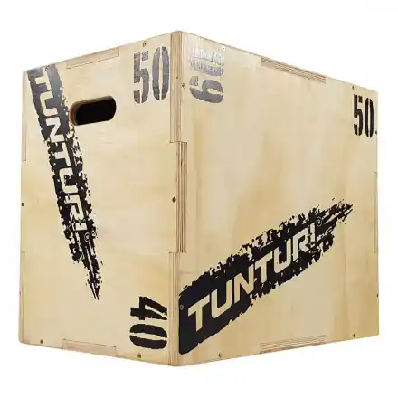 Nízká Cena Plyometrická bedna dřevěná TUNTURI Plyo Box