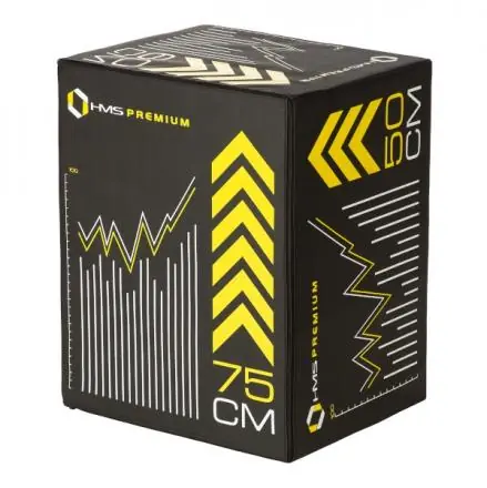 Plyo box - měkký HMS Premium PYB01 Nová Kolekce
