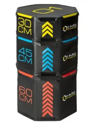 Sada šestihranných Plyo boxů HMS Premium PYOBS01 Speciální Cena