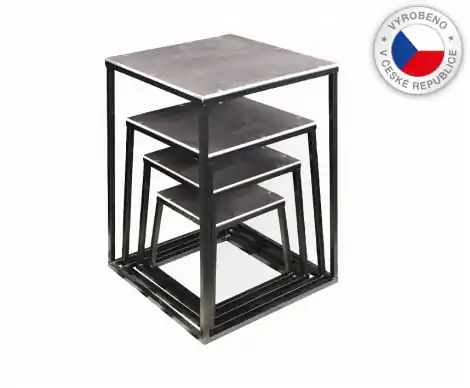 FITHAM Plyometrická bedna - STEEL PLYO BOX Sleva