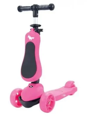 Dětská koloběžka NILS Fun HLB12 2v1 růžová Top Prodej