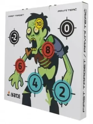 Lukostřelecký terč YATE PRVNÍ TERČ Zombie 70x70x8 cm Originální
