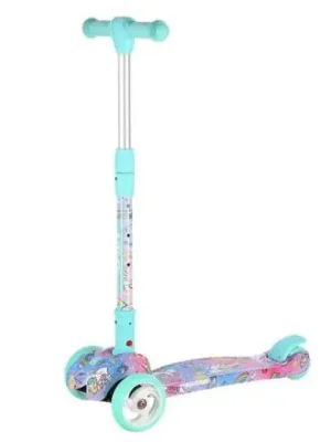Přímo Od Výrobce Dětská tříkolová koloběžka NILS Fun HLB15A mint s LED