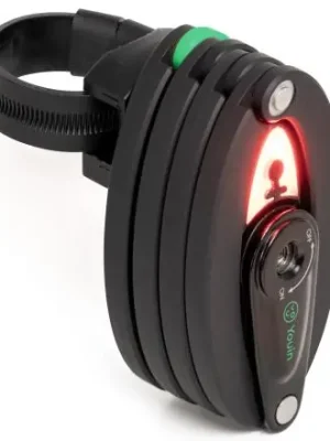 Vrácení Zdarma Skládací zámek na kolo YOUIN s LED světlem