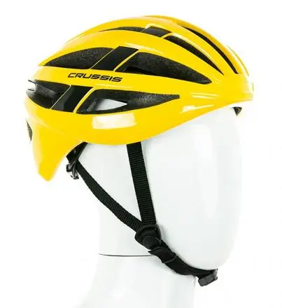 Cyklistická helma CRUSSIS 03011 žlutá Rychlé Dodání