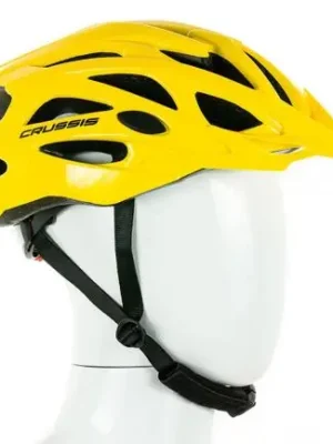 Značkový Cyklistická helma CRUSSIS 03013 žlutá