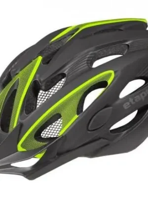 Cyklistická helma Etape Biker černá-žlutá fluo Časově Omezené