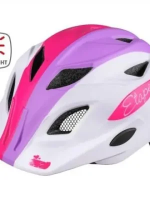 Tovární Cena Cyklistická helma Etape Pluto Light dětská bílá-lila