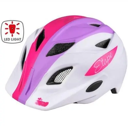 Tovární Cena Cyklistická helma Etape Pluto Light dětská bílá-lila