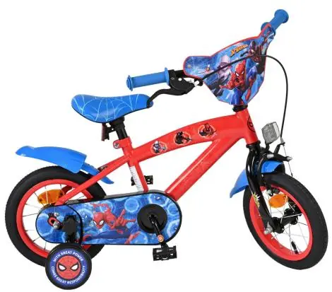 Dětské kolo VOLARE Spiderman 12", červené CB Doprava Zdarma