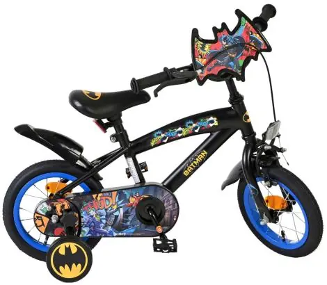 Dětské kolo VOLARE Batman 12", černé CB Přímo Od Výrobce