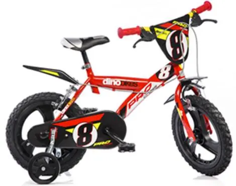 Akční Cena Dětské kolo Dino Bikes 163GLN červená 16"