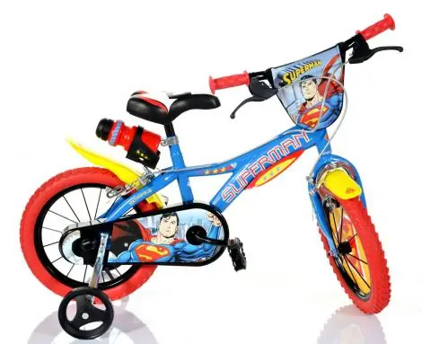 Dětské kolo Dino Bikes SUPERMAN 14" Cenově Výhodný